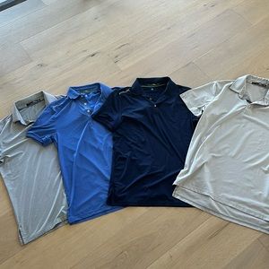 Ralph Lauren Golf- RLX Lot of 4 tops. Size Small.